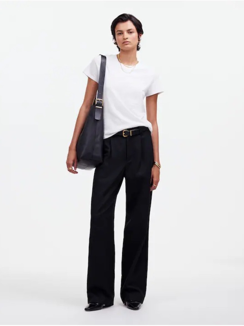 Madewell Slouchy Straight Trouser size 4P